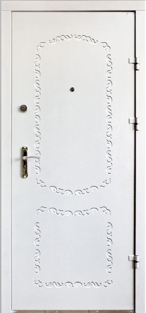 двери ЭЛИТ-ОФИС + декорированный наружный лист с декором № 4