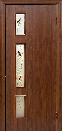 межкомнатная дверь Герда, рисунок на стекле