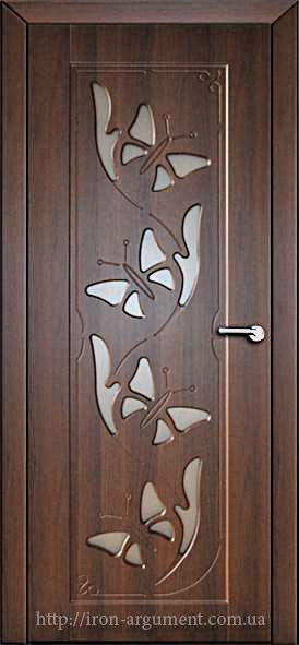 межкомнатные двери БАБОЧКА со стеклом ТМ Неман