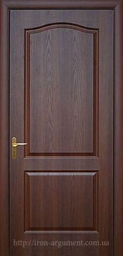 межкомнатная дверь фортис А, цвет: орех