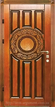 двери входные ЭЛИТ32-ПАТИНА, цвет: ПВХ-90, модель: БП-36
