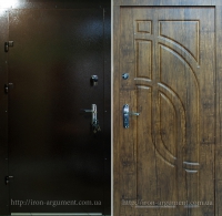 бронированные двери ЭЛИТ-ОФИС, цвет: дуб антик, модель: Б-196
