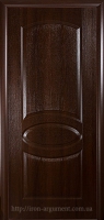 межкомнатная дверь фортис овал, цвет: каштан