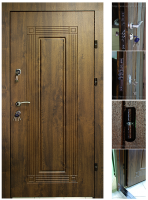 двери входные (наружные) ЭЛИТ, цвет: ПВХ-02, модель двери: Б-263