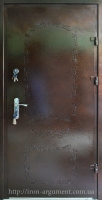 бронированные двери ЭЛИТ-ОФИС + декор № 5