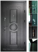 двери входные ПРЕМИУМ, цвет: венге темный, модель двери: Б-261