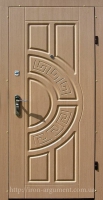 двери входные с МДФ накладками, цвет: белый венге, модель двери: Б-18