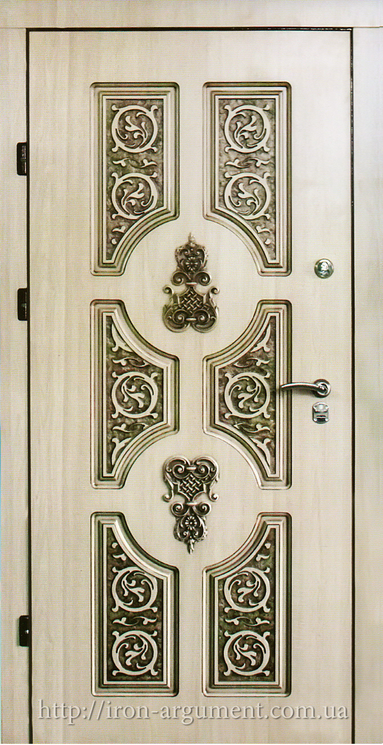 Входные двери наружные ПАТИНА с лепниной БЛ-10